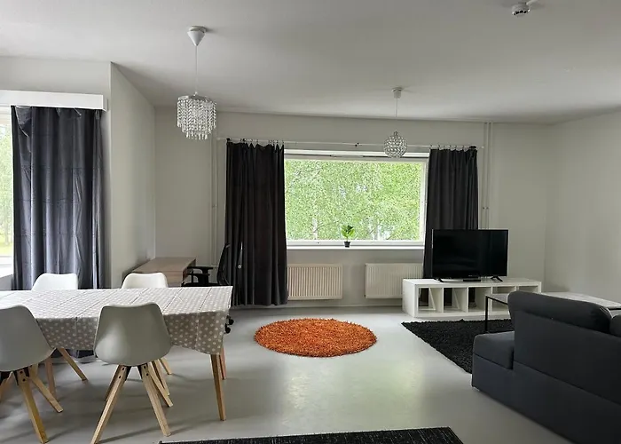 شقة Hostel400kokkola Nelioe Saunalla *